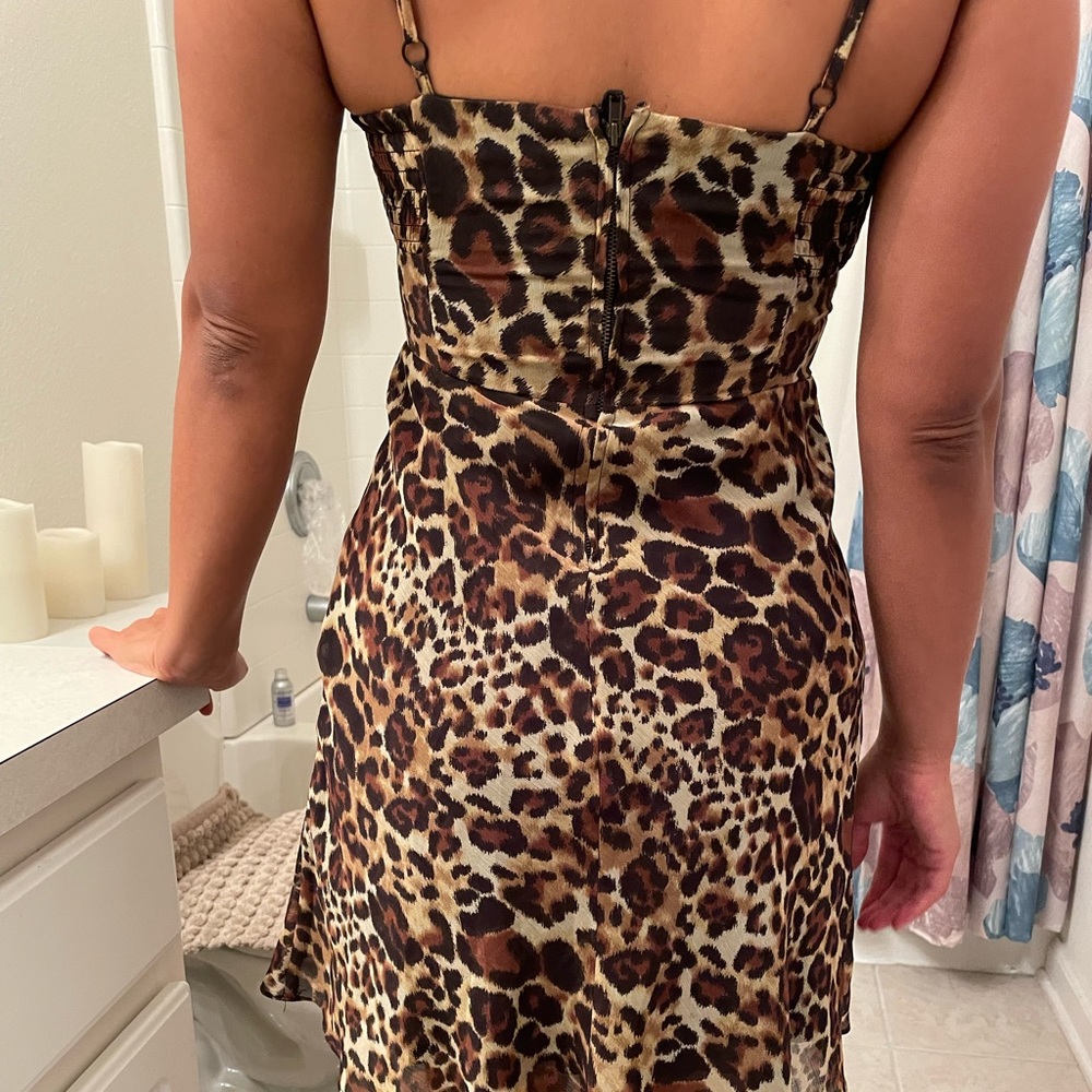 Sexy Animal Print Dress